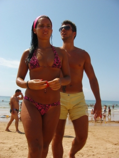 Teen bikini thong