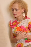 Thinking of her beloved
