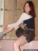 Teen posing