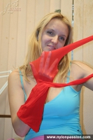 Pantyhose play