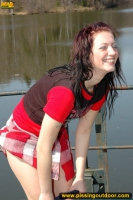 Piss in a lake