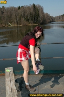 Piss in a lake