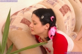 Dark-haired super girl Adriana
