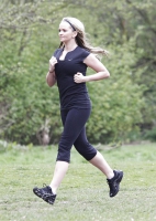 Jennifer Ellison Working Out in Liverpool