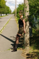 Wet and horny german milf outdoor shooting outtakes