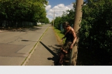 Wet and horny german milf outdoor shooting outtakes