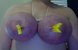 Big Natural Boobs Tortured With Over 100 pegs Vol1