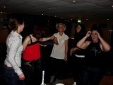 Just a quiet game of ten pin bowling they said