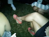 Finally cum her feet