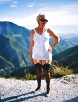 Old granny loves her girdle