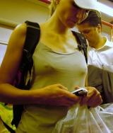 See through blouse, amateurs, tits, nipples