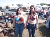 Painted tits