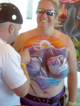 Painted tits