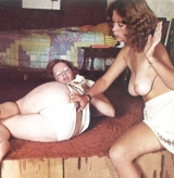 Vintage ladies wearing white panties 5.