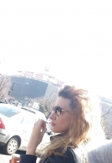 Spy sexy blonde teens skirt long withe romanian