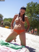 Desi at the Beach