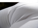 Asian teen in tight pants toe mound