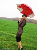 Transparent dress
