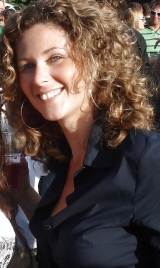 Curly brunette