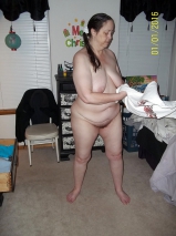 Slut wife Brenda Wilcox naked for you