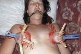 Tits bondage