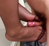 Pantyhose feet