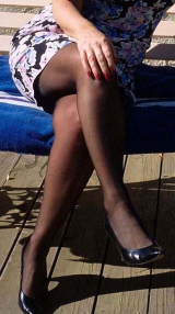 Sexy Legs Crossed