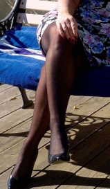 Sexy Legs Crossed