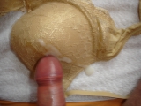 cum on bra