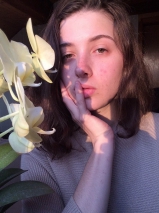 Euro teen selfies - teen with a hot curvy body selfshots