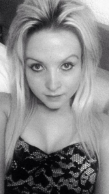 British chav girl that works at the salon - hair and beauty