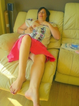 upskirted SILF holly harris from birmingham uk