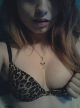 Chav Hipster emo selfies - british teen naked selfie set