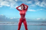 Bianca Baeuchamp Latex red 2