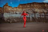 Bianca Baeuchamp Latex red 2