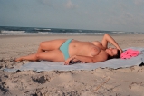 Slut wife nude public outdoors beach camping