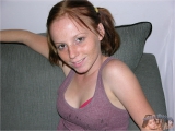 Petite Freckled Face Redhead Teen