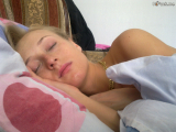 Tiny blonde amateur loves to pose naked