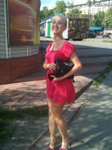 Tiny blonde amateur loves to pose naked