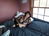 Gorgeous Amateur Mature Cocksucker Black Lingerie Photo Shoo
