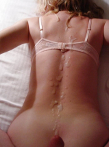 cumshot tits