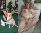 granny shows pussy