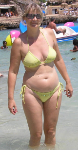 Sexy on beach.