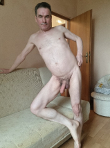 Nudist alone at home 001