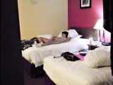 Angela Naked at a Cheap Hotel
