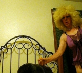 JOANNE SLAM - BIG HAIR BLONDE TRANNY SLUT