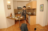 Grandma Goldee almost faints