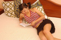 Amateur brunette teen Amanda - N