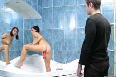 Sex in bathroom - N