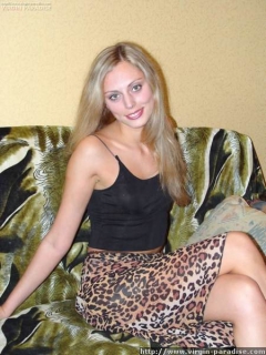 Cute blonde's virginal pussy - N
